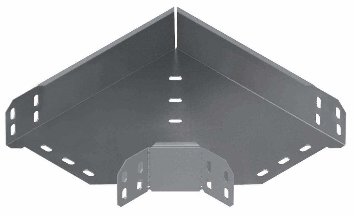 Pièce d'angle 90° - Galvanisée -H:60 L:200 P:1