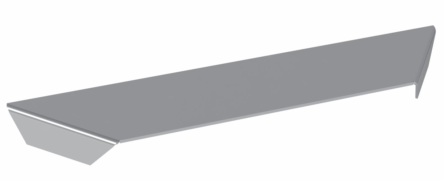 Cache pour coude horizontal en T - H:15 L:150 P:1
