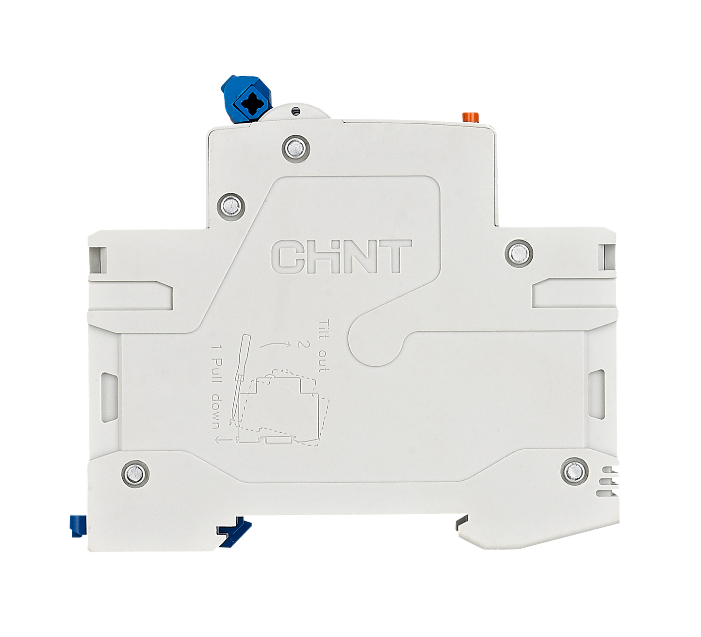 Chint differentiëelautomaat 1-fase, 2-polig 25A B-kar 30mA 6kA onderbrekingscapaciteit (NB310L-2P-B25)