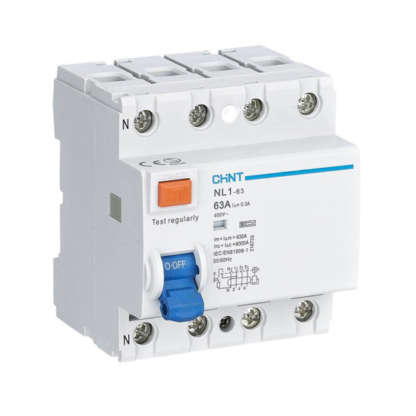 NL1-63 4P 63A 300mA Type A 6kA DBAX(R) - Differentiëel