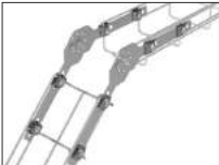 Scheidingsstrip Haaktype - voorverzinkt