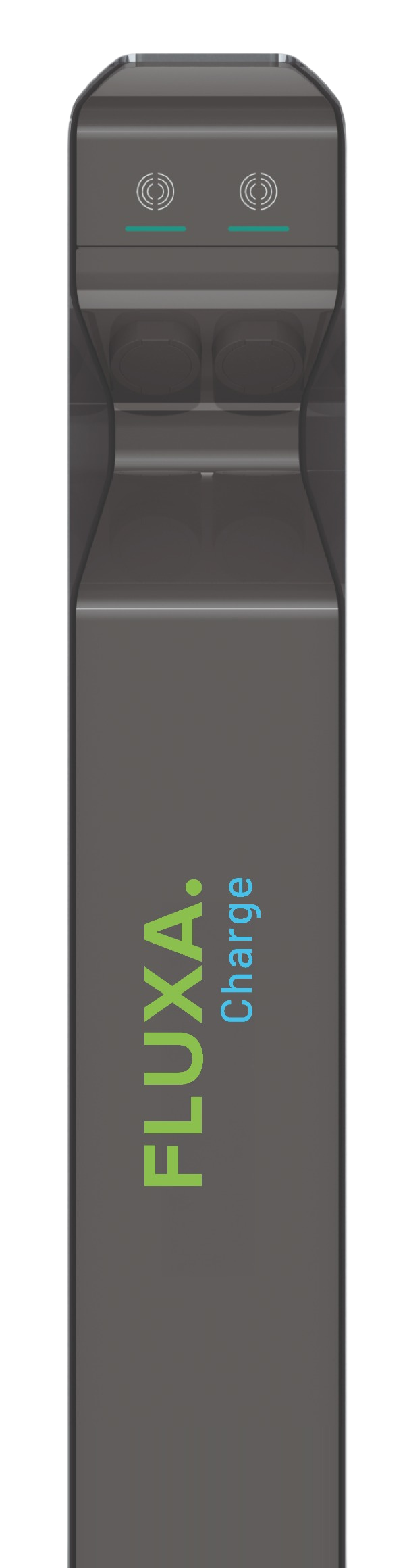Double borne de recharge pour voiture électrique 2x 22 kW