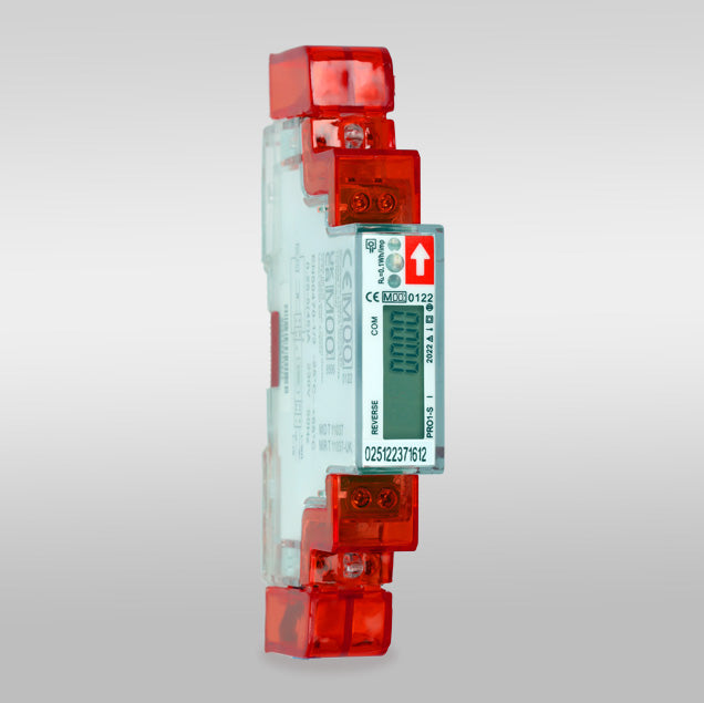 Inepro PRO1‑S – 1‑Fase DIN‑Rail Energie‑Meter (Direct, tot 45 A, M-Bus)