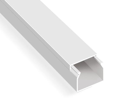 PVC kabelgoot 60x40 wit - RAL 9010 - 2 meter