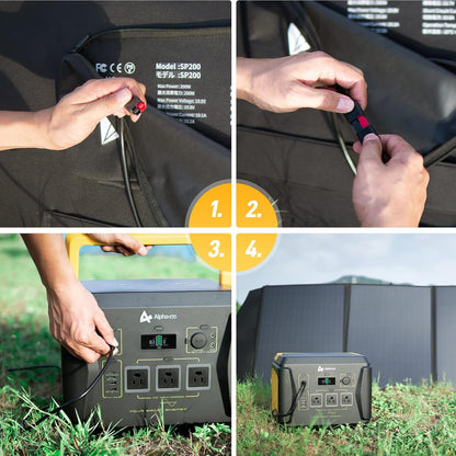 AlphaESS SP200 200W draagbaar zonnepaneel