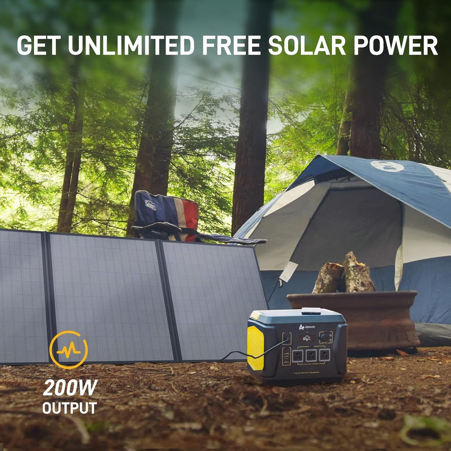 AlphaESS SP200 200W draagbaar zonnepaneel