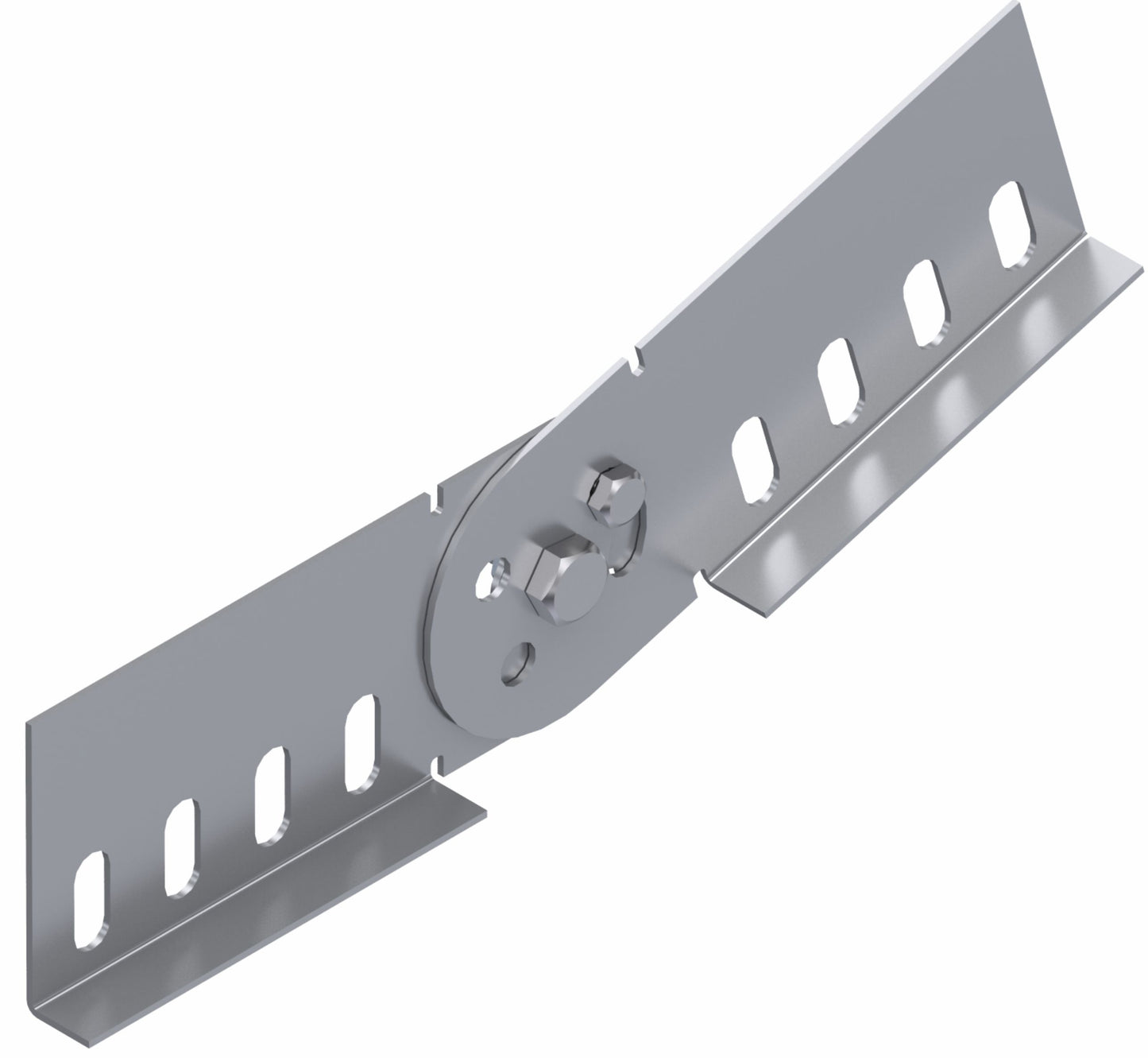 Verstelbare verticale connector  - H:60 L:300 D:1,2