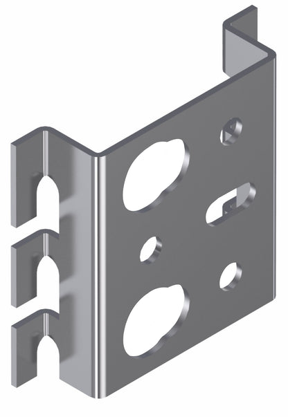 Spinbeugel voor buismontage D16–20 mm – voorverzinkt