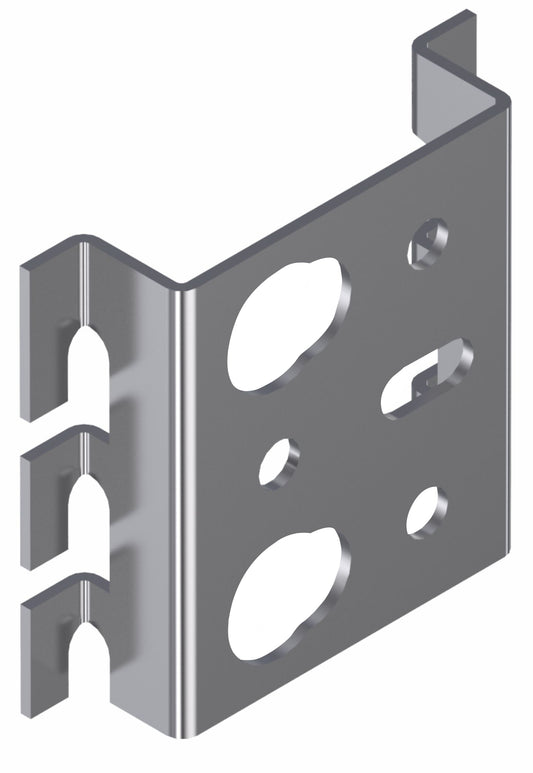 Spinbeugel voor buismontage D16–20 mm – voorverzinkt