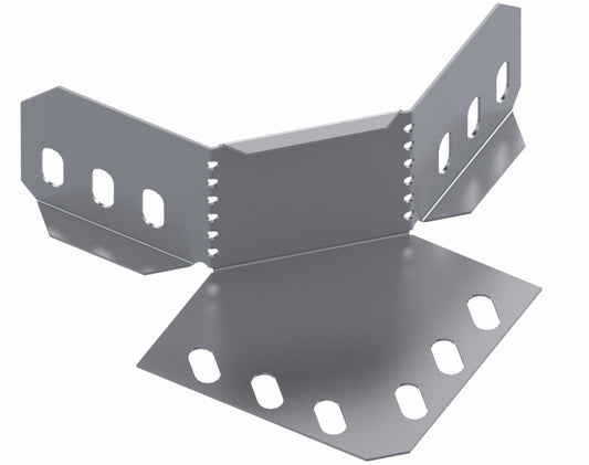Zusätzlicher 90° horizontaler Eckbogen – H:150