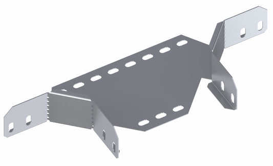T-stuk horizontale bocht van kabelgoot - H:60 W:300 D:1,2