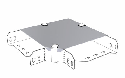 Abdeckung 90° für horizontales Eckstück – H:15 B:100 T:1
