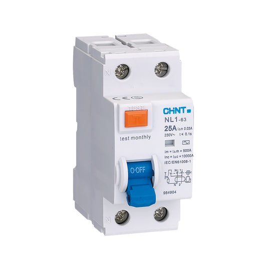 Chint NB1-63 2P C20 6kA – Installatieautomaat