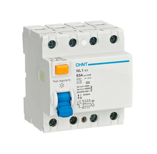 NL1-63 4P 63A 30mA Type A 6kA – Differentiëel (kopie)