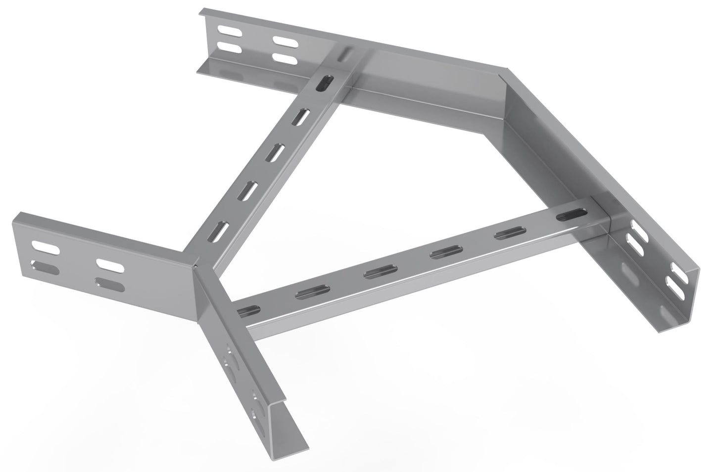 45° horizontale bocht voor kabelladder - H:60 B:200 D:1,2