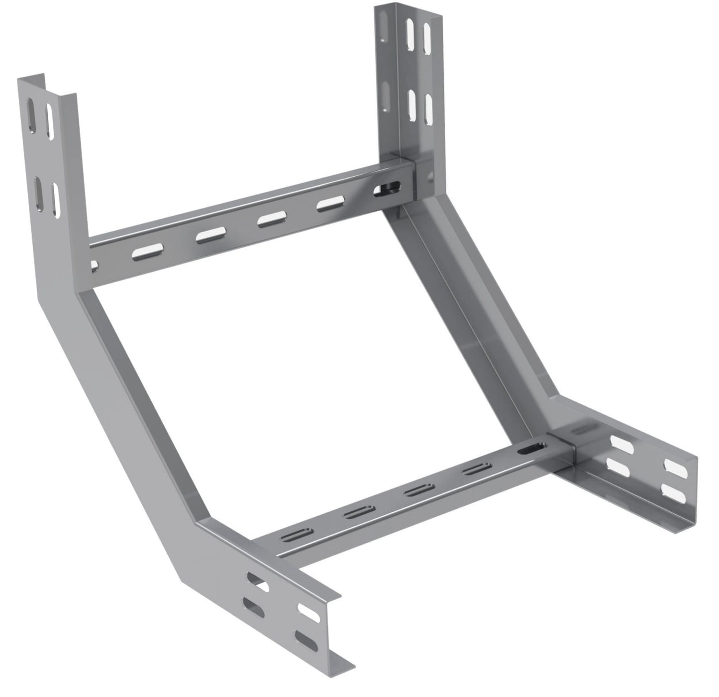 90° Verticale binnenbocht voor kabelladder - H:60 B:400 D:1,2