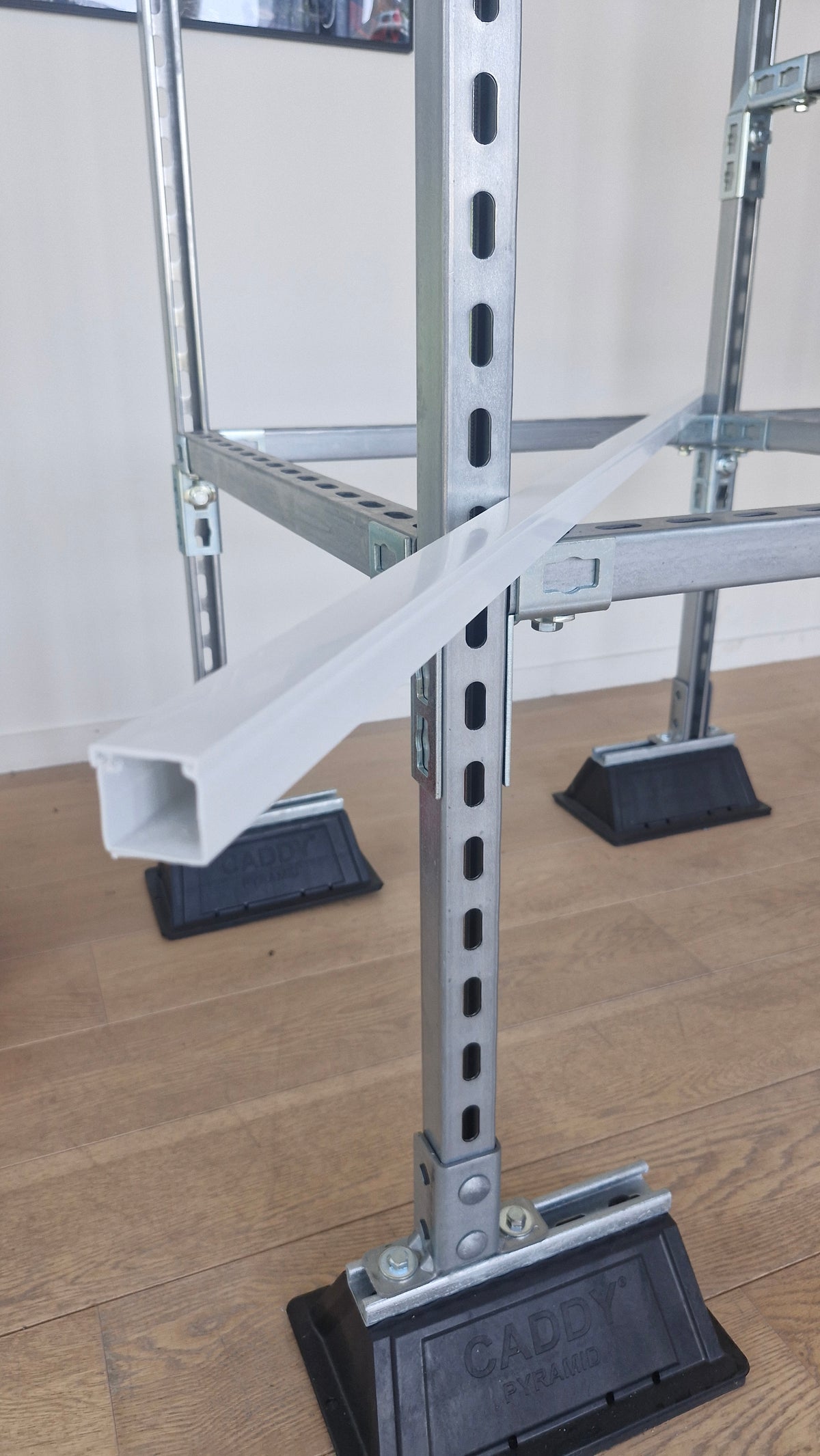 PVC kabelgoot 25x25 wit - RAL 9010 Fluxa 2 meter