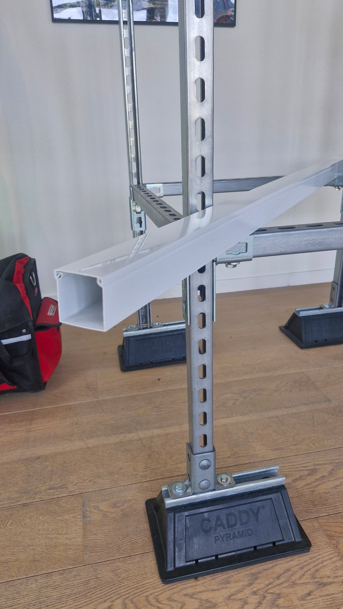 PVC kabelgoot 50x50 wit - RAL 9010 Fluxa - 2 meter