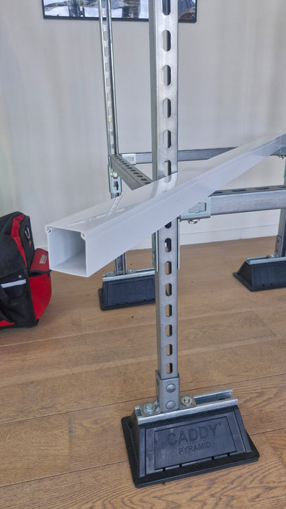 PVC kabelgoot 50x50 wit - RAL 9010 Fluxa - 2 meter