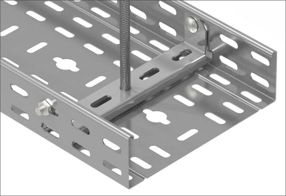 Centrale gootdrager met enkele stang M8 - Lengte: 145 mm