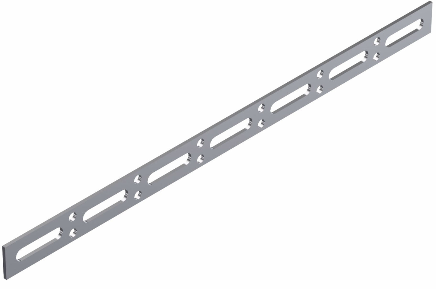 Multifunctionele verbindingsstrip - voorverzinkt - Lengte: 600 mm