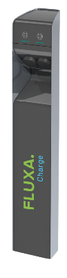 Double borne de recharge pour voiture électrique 2x 22 kW 
